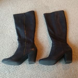 "bp" leather "transit tall" boots - also in taupe!